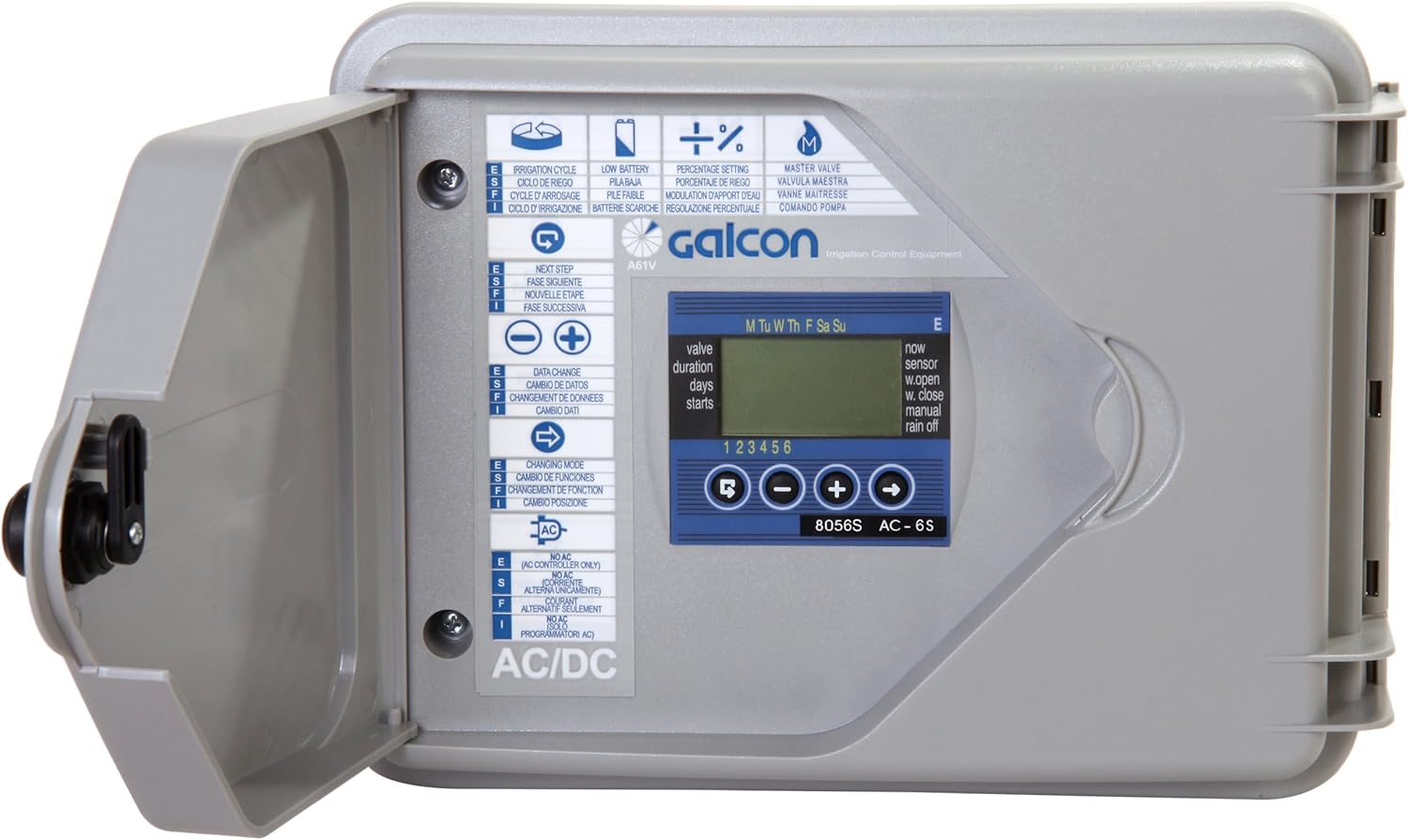 Valdiklis Galcon DC 6 kontūrų